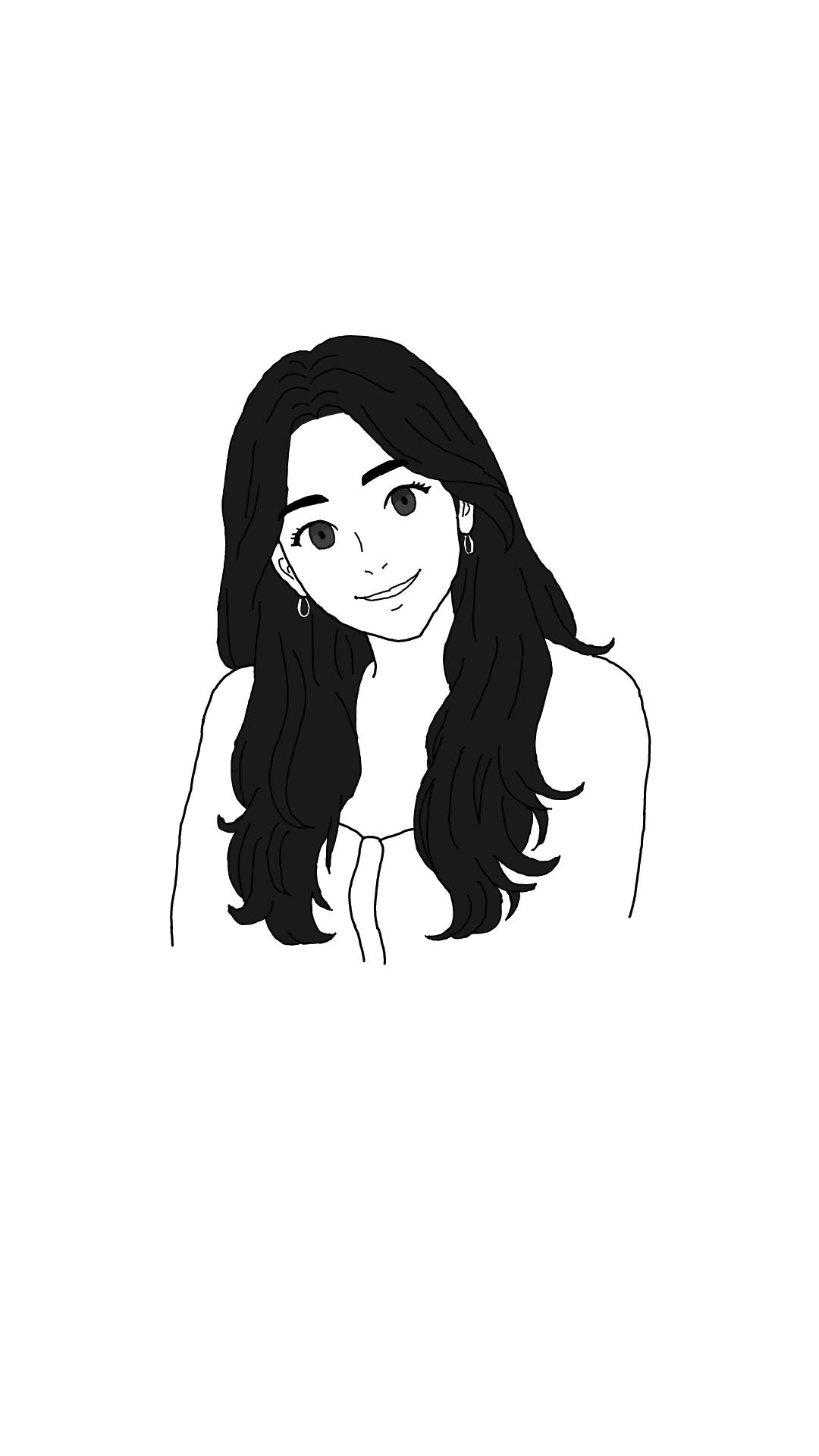 Cartoon portrait of Archana Ramalingam