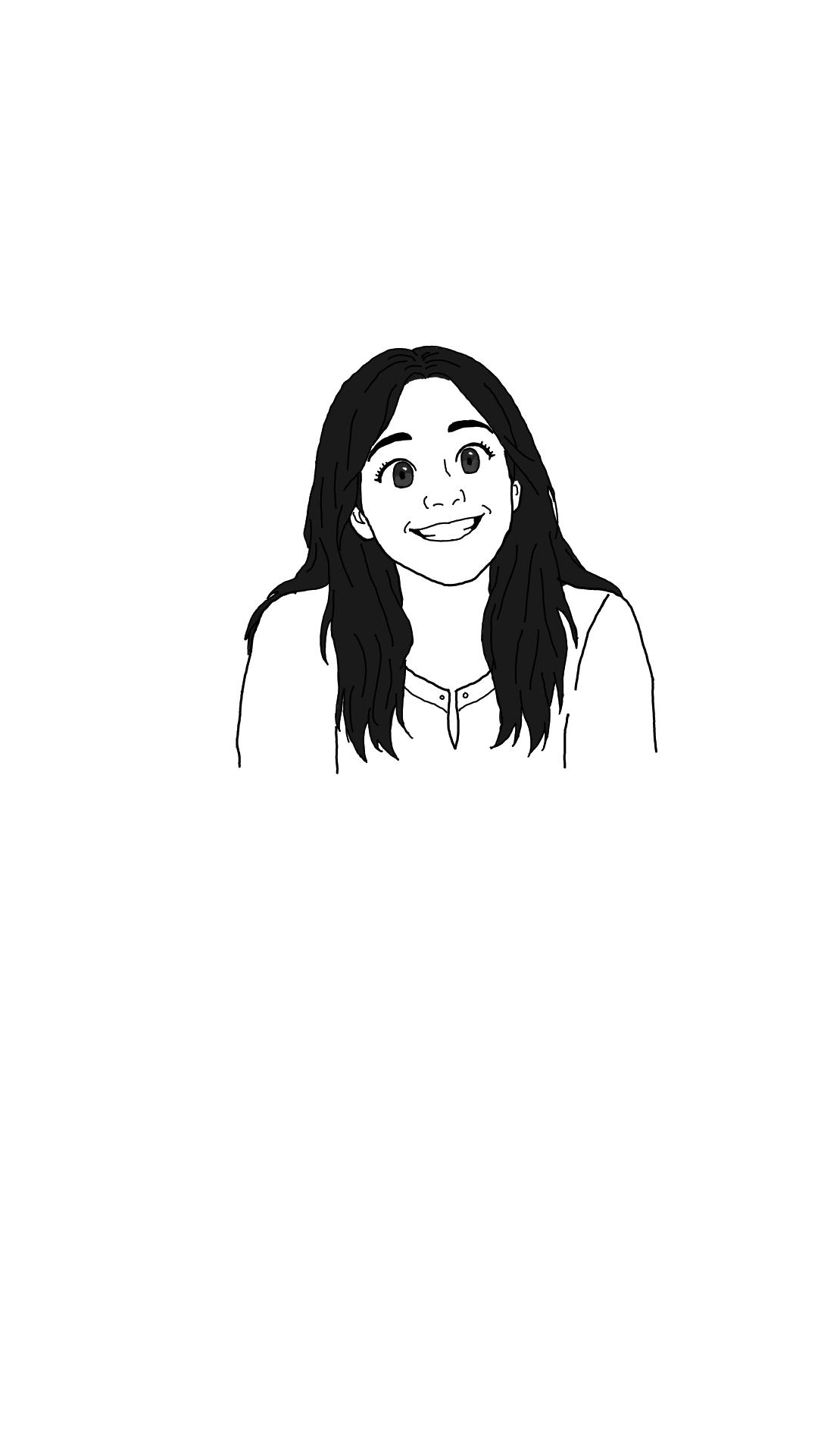 Cartoon portrait of Hasitha Sigatapu