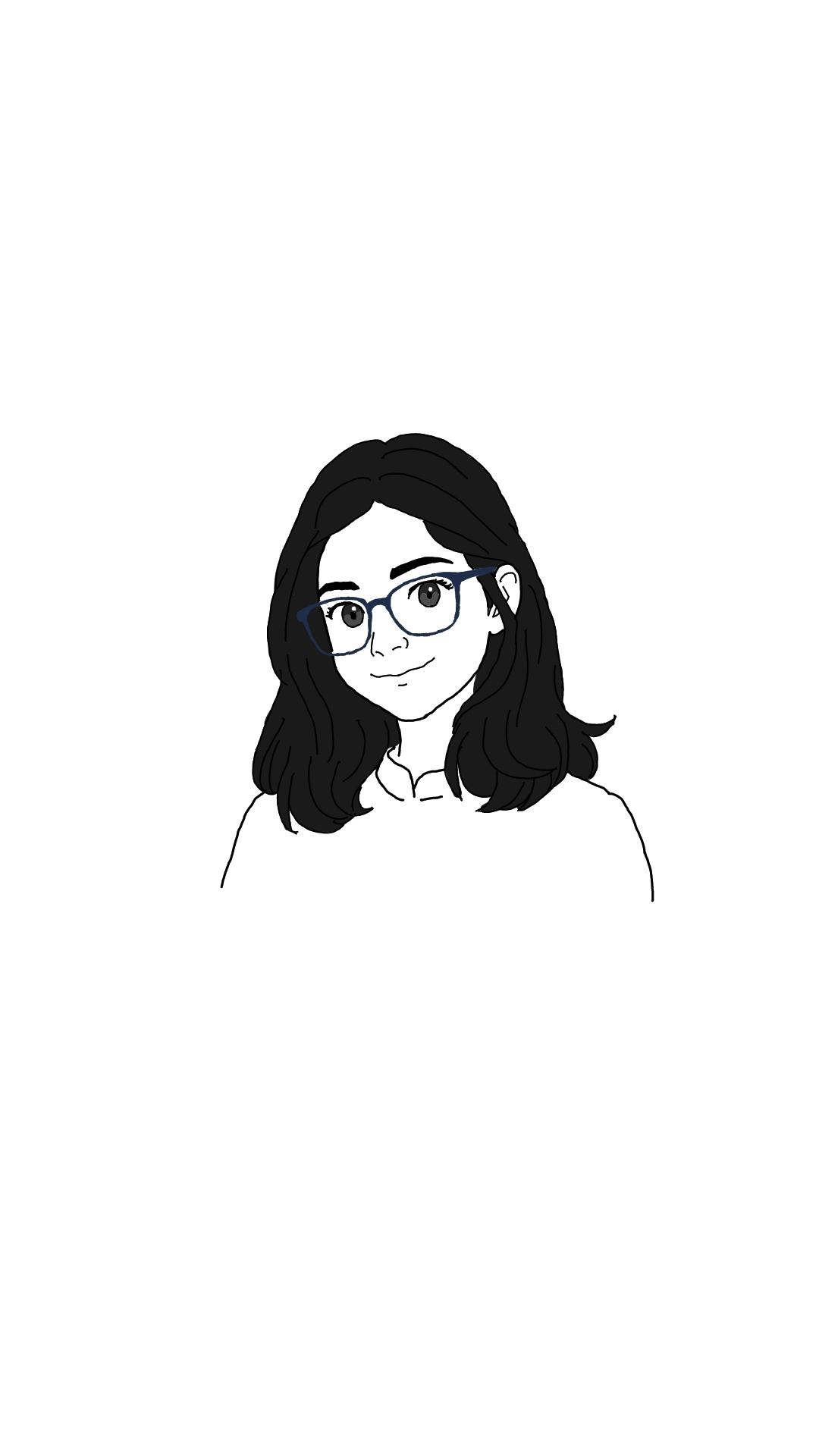 Cartoon portrait of Likhitha Guggilla