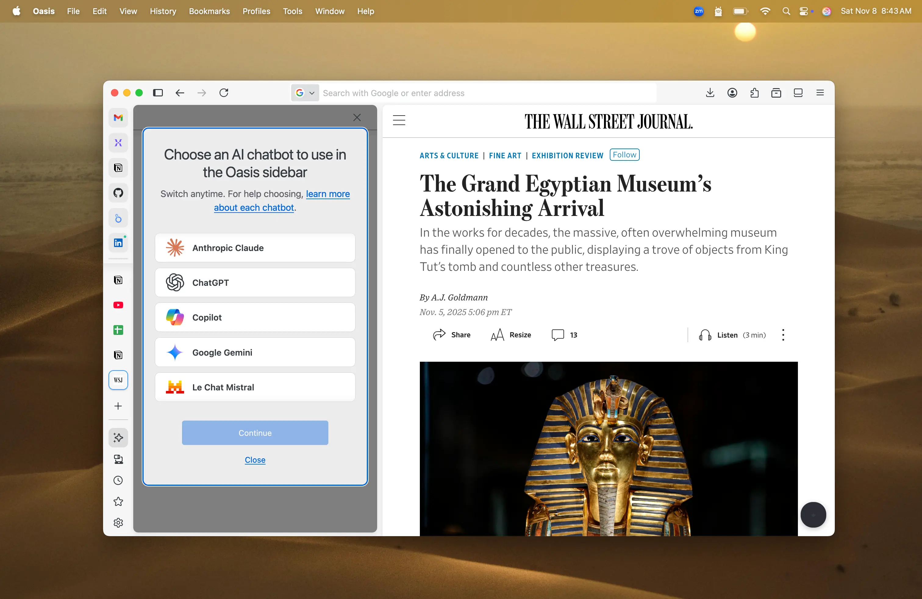 Voice-Controlled AI Workflows